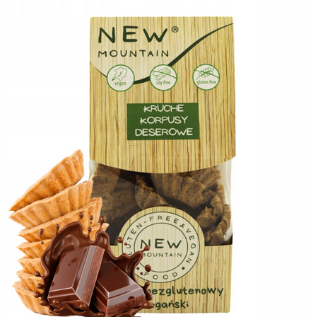 Korpusy Deserowe Kruche Czekoladowe Bezglutenowe (2 szt x 200 g)