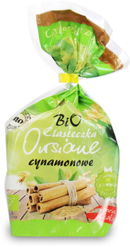 Ciastka Owsiane Cynamonowe Bez Dodatku Cukrów BIO (3 szt x 150 g)