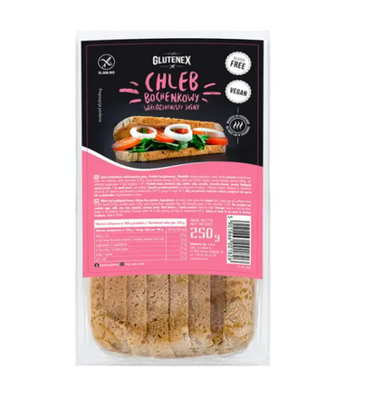 Chleb Bochenkowy Wieloziarnisty Jasny Bezglutenowy (2 szt x 250 g)