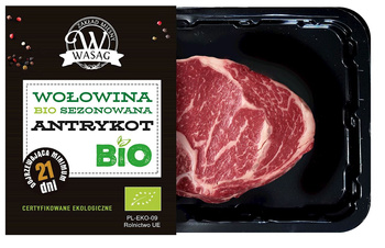 Antrykot Wołowy Sezonowany BIO (Około 0,25 kg)
