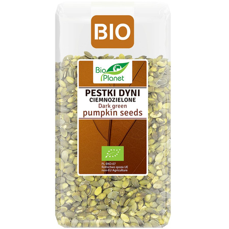 Pestki Dyni Ciemnozielone BIO (2 szt x 350 g)