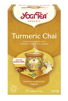 Herbatka Złoty Chai z Kurkumą (Turmeric Chai) BIO (17 x 2 g) (2 szt x 34 g)
