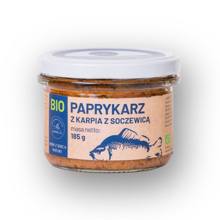 Paprykarz z Karpia z Soczewicą BIO (185 g)