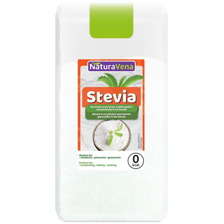 Stevia (Na Bazie Erytrytolu i Glikozydów Stewiolowych Ze Stewii) (3 szt x 500 g)