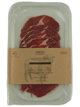 Jagnięcina Dojrzewająca Plastry Bezglutenowa 65 g