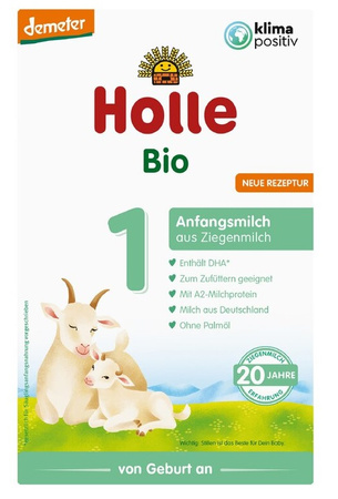 Mleko Kozie 1 Początkowe Dla Niemowląt Po 6 Miesiącu Demeter Bio 400 g