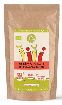 Różdżki Smaku Mix Truskawka - Banan (Liofilizowane Owoce) BIO (10 x 2 g) 20 g