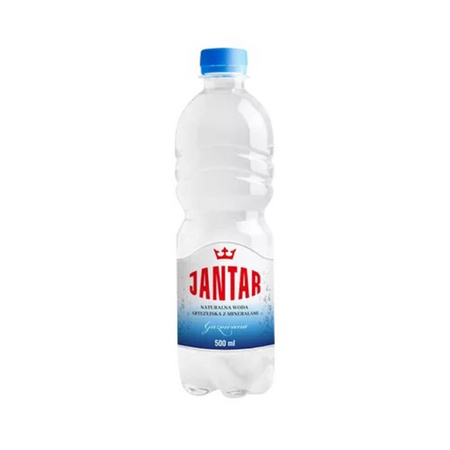 Woda Źródlana Średniozmineralizowana Gazowana (12 szt x 500 ml)