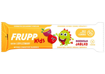 Baton Dla Dzieci Liofilizowany Jabłko - Marakuja Bezglutenowy (10 szt x 9 g)