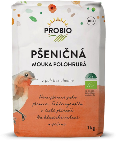 Mąka Pszenna Krupczatka Typ 450 Bio (2 szt x 1 kg)