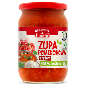 Zupa Pomidorowa z Ryżem Bezglutenowa (2 szt x 700 g)