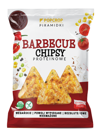 Chrupki Piramidki Proteinowe O Smaku Barbecue Bezglutenowe (4 szt x 60 g)