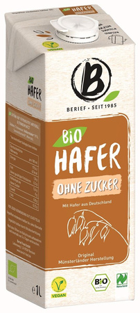 Napój Owsiany Bez Cukru BIO (3 szt x 1 l)