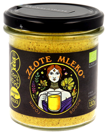 Mieszanka Przypraw "Złote Mleko" Bezglutenowa BIO 130 g