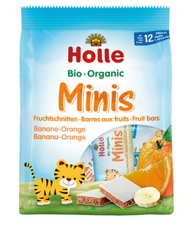 Batoniki Mini Banan - Pomarańcza Od 12 Miesiąca BIO (8 x 12,5 g) (2 szt x 100 g)