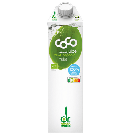 Woda Kokosowa Naturalna BIO (2 szt x 1 l)