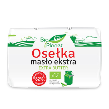 Masło Ekstra Osełka (82 % Tłuszczu) BIO (2 szt x 200 g)