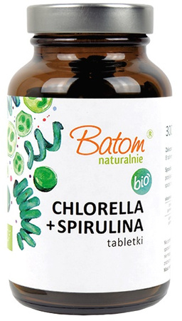 Chlorella + Spirulina BIO 240 Tabletek