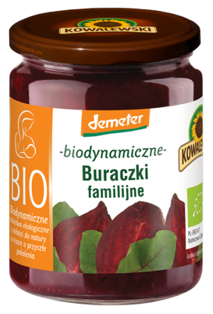 Buraczki Tarte Bezglutenowe Demeter BIO 540 ml