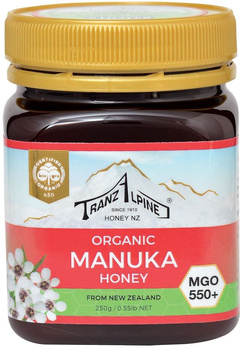 Miód Manuka Mgo 550+ BIO 250 g