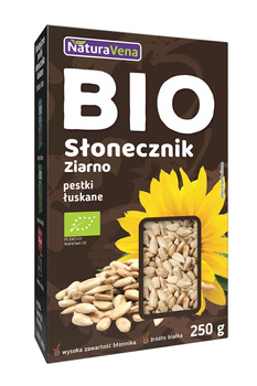 Słonecznik Łuskany Bezglutenowy BIO (8 szt x 250 g)