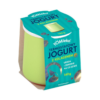 Jogurt Termostatowy Naturalny BIO z Kolagenem (3 szt x 140 g)
