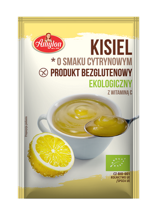 Kisiel instant o Smaku Cytrynowym Bezglutenowy BIO 30 g