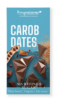 Tabliczka Kakaowa Karob - Daktyle Bezglutenowa BIO (2 szt x 60 g)