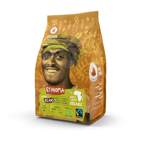 Kawa Ziarnista Arabica 100 % Etiopia Fair Trade BIO 250 g