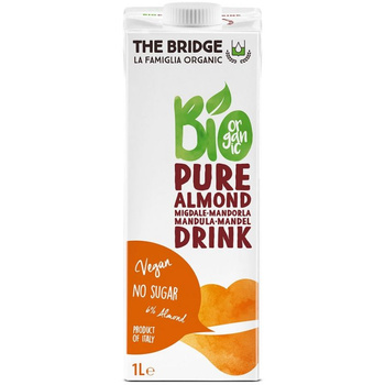Napój Migdałowy 6 % Bez Cukru Bezglutenowy BIO (2 szt x 1 l)