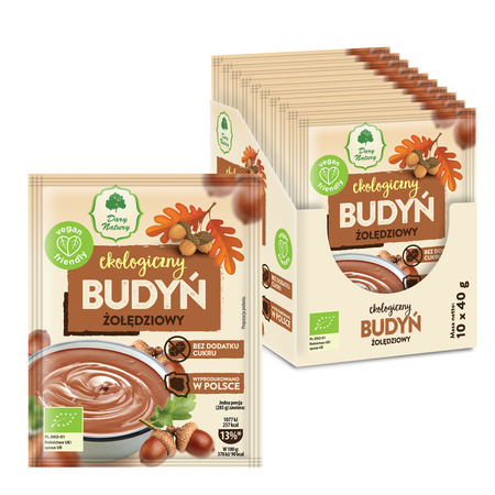 Budyń Żołędziowy Bez Dodatku Cukru BIO 40 g