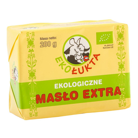 Masło Ekstra Kostka (82 % Tłuszczu) BIO (2 szt x 200 g)