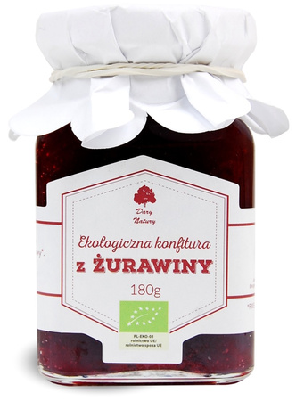 Konfitura z Żurawiny BIO (2 szt x 180 g)