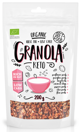 Granola Keto BIO  - Diet (2 szt x 200 g)