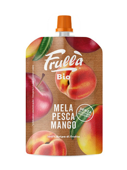 Mus Jabłko - Mango - Brzoskwinia Bez Dodatku Cukrów BIO (6 szt x 100 g)