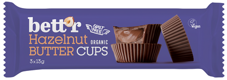 Praliny z Kremem z Orzechów Laskowych BIO (3 x 13 g) (3 szt x 39 g)