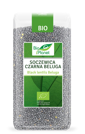 Soczewica Czarna Beluga BIO 400 g