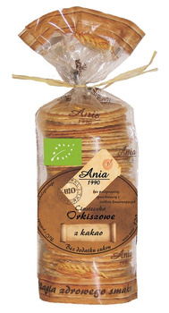 Ciastka Orkiszowe z Kakao Bez Dodatku Cukrów BIO (3 szt x 120 g)
