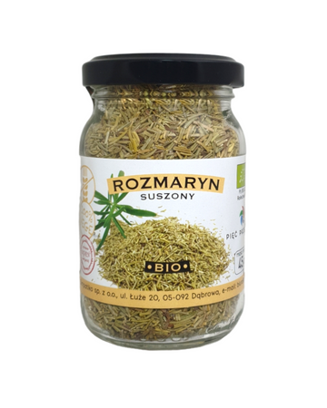 Rozmaryn Suszony Bezglutenowy BIO 45 g