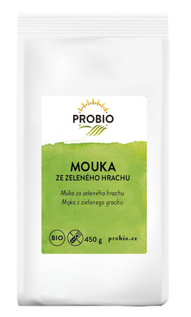 Mąka Z Zielonego Groszku Bezglutenowa Bio (2 szt x 450 g)