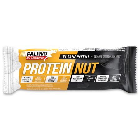 Baton Proteinowy Orzechowy z Olejem Mct (5 szt x 50 g)