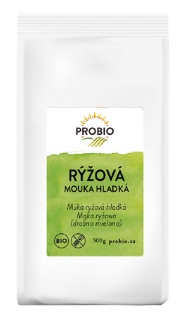 Mąka Ryżowa Drobno Mielona Bezglutenowa Bio (2 szt x 500 g)