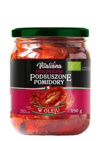 Pomidory Podsuszone w oleju BIO 190 g