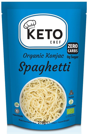 Makaron (Konjac) Spaghetti Bezglutenowy BIO 270 g () (5 szt x 200 g)