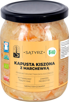 Kapusta Kiszona z Marchewką BIO (2 szt x 450 g)