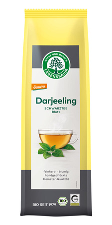 Herbata Czarna Darjeeling Liściasta Demeter BIO 75 g