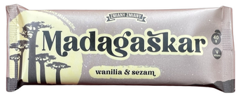 Baton Daktylowy Wanilia - Sezam Madagaskar Bezglutenowy (5 szt x 40 g)