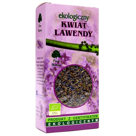 Herbatka z Kwiatu Lawendy BIO 50 g