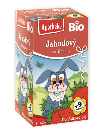 Herbatka Dla Dzieci - Dzika Róża, Truskawka Po 9 Miesiącu BIO (20 x 2 g) (3 szt x 40 g)