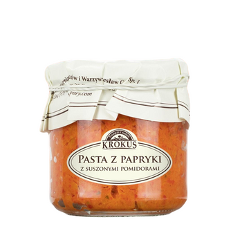 Pasta z Papryki z Suszonymi Pomidorami Bezglutenowa (3 szt x 180 g)